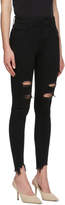 Thumbnail for your product : Levi's Levis Black 720 High-Rise Super Skinny Jeans