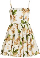 Thumbnail for your product : Agua Bendita Lima Jardin Floral Mini Dress
