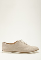 Thumbnail for your product : Forever 21 Faux Suede Brogues