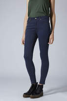 Thumbnail for your product : Topshop Moto intense blue leigh jeans