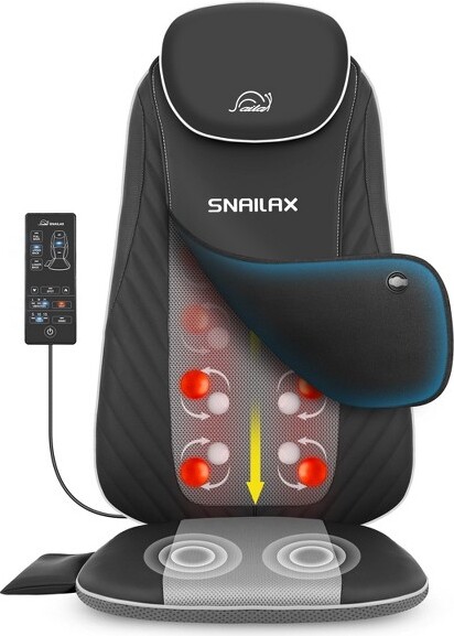 SnailaxHeatedBackMassagerwithVibration