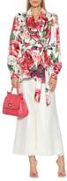 Thumbnail for your product : Dolce & Gabbana Floral silk wrap jacket
