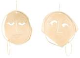 Thumbnail for your product : J.W.Anderson moon face earrings