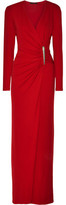 Thumbnail for your product : Donna Karan Ruched Stretch-Jersey Gown
