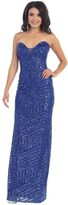 Thumbnail for your product : May Queen - Sparkling Sequined Sweetheart A-Line Gown MQ1196