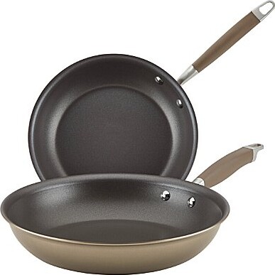 Anolon Advanced Home Hard-Anodized Nonstick 2-Piece Skillet Set