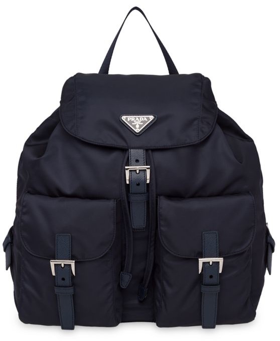 prada large nylon backpack