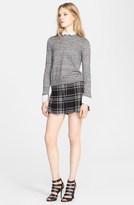 Thumbnail for your product : Alice + Olivia Collared Crewneck Sweater