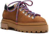Thumbnail for your product : Schutz Lucille Suede Lace-up Platform Loafers
