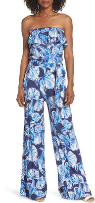 Lilly Pulitzer R) Aleatha Strapless Jumpsuit