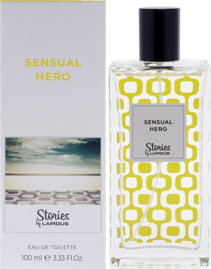 Ted Lapidus Sensual Hero by for Men - 3.33 oz EDT Spray