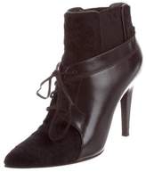 Thumbnail for your product : Alexander Wang Leather Pointed-Toe Boots