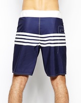 Thumbnail for your product : ASOS Swim Shorts in Long Length With Stripe