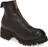 Thumbnail for your product : Guidi Front Zip Platform Boot