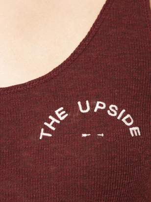 The Upside chest logo tank top