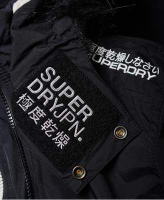 Superdry Hooded Faux Fur Sherpa SD-Windattacker Jacket
