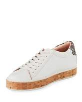 Thumbnail for your product : Kate Spade Amy Cork Embellished Sneaker, White