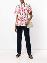 Thumbnail for your product : Valentino lipstick print shirt