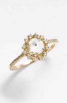 Thumbnail for your product : Suzanne Kalan Round Antique Bezel Ring