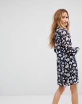 Thumbnail for your product : Yumi Petite High Neck Tunic Dress