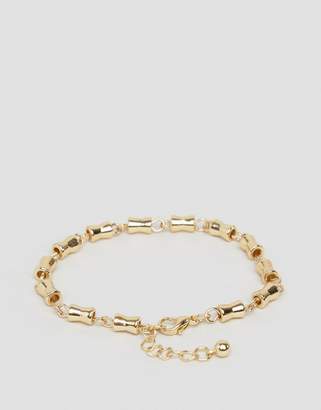 ASOS Pack of 2 Chain Link and Disc Bracelets