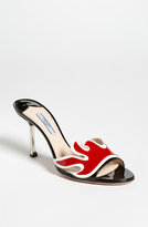 Thumbnail for your product : Prada Flame Slide Sandal