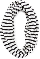 Thumbnail for your product : Forever 21 Striped Knit Infinity Scarf