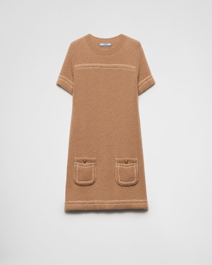 【プラダ・PRADA】Jacquard print mini-dress Prada Jacquard print mini-dress - ShopStyle