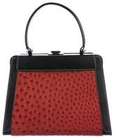 Thumbnail for your product : Delvaux Pebbled Leather Frame Satchel
