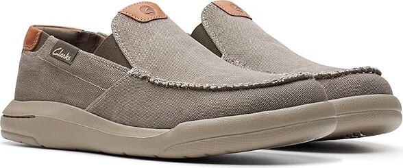 Clarks Driftlite Step Men's Lace-up Boots Taupe Canvas : 8 D - Medium, Synthetic