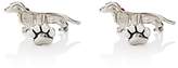 Thumbnail for your product : Barneys New York Men's Dachshund Cufflinks - Silver