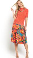 Thumbnail for your product : Definitions Scuba Full Midi Skirt