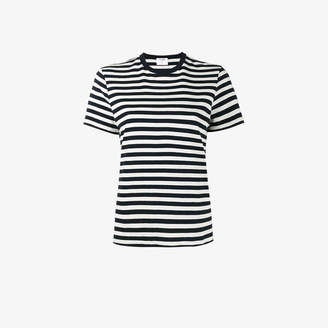 RE/DONE stripe print short sleeve t-shirt