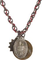 Thumbnail for your product : Miracle Icons Red Coral & Silver Charm Necklace-Red