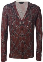 Thumbnail for your product : Alexander McQueen vine print cardigan