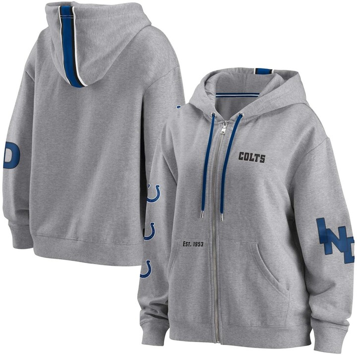 Women's Wear by Erin Andrews Heathered Gray Indianapolis Colts Plus ...