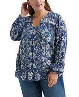 lucky brand women's plus size tops