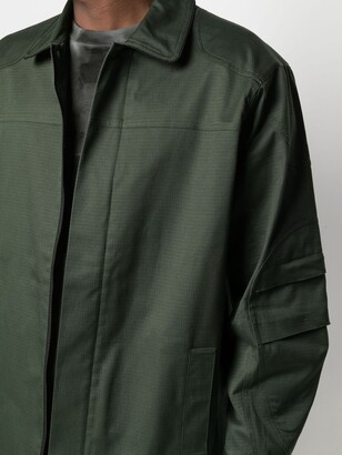GR10K Zip-Up Cotton Windbreaker Jacket