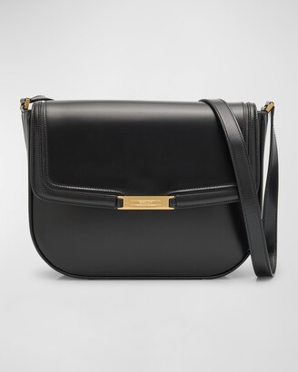Bally Casbah Stripe-Strap Leather Crossbody Bag - ShopStyle