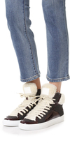 Thumbnail for your product : Maison Margiela Lace Up High Top Sneakers