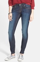 Thumbnail for your product : Vigoss 'Chelsea' Skinny Jeans (Dark) (Juniors)