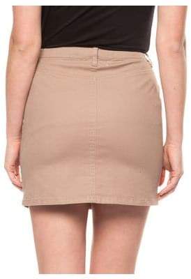 Dex Lace-Up Mini Pencil Skirt