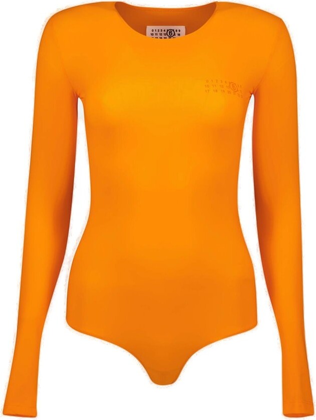 MM6 MAISON MARGIELA Crewneck Long-Sleeved Jumpsuit