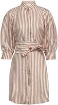 Thumbnail for your product : Zimmermann Striped Twill Mini Dress