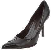 Thumbnail for your product : Narciso Rodriguez Pointed-Toe Leather Pumps