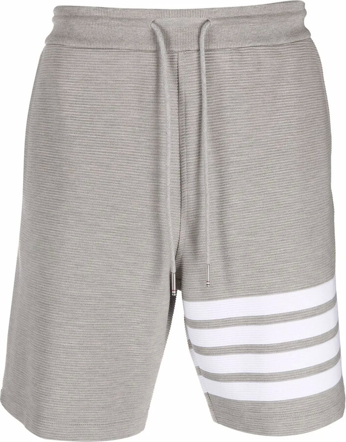 Thom Browne Ottoman striped track shorts