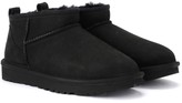 Thumbnail for your product : UGG Classic Ultra Mini Ankle Boot Made Of Black Suede
