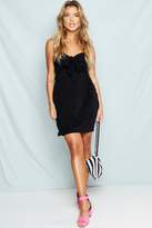 Thumbnail for your product : boohoo Tie Front Wrap Skirt Bodycon Mini Dress