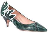 Thumbnail for your product : Rochas snakeskin effect pumps