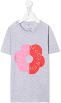 Thumbnail for your product : Stella McCartney Kids logo-print sustainable-cotton T-shirt